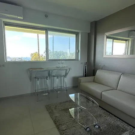 Magnifique Studio 22m2, De Luxe, Vue Mer, Parking Валлорис
